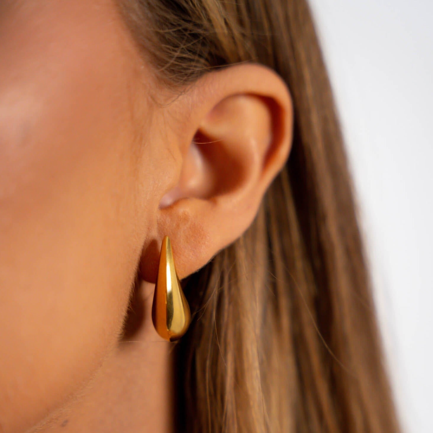 Maeve Earrings Earrings IceLink-BL Gold PVD  